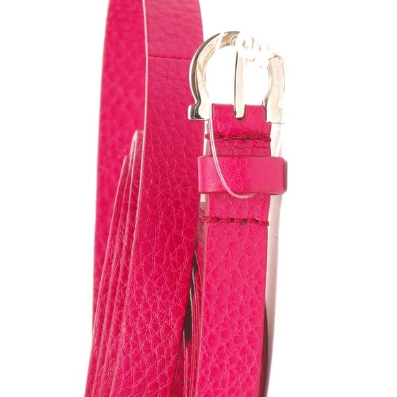 Salvatore Ferragamo Pink Hyacinth Wraparound Belt main image 3